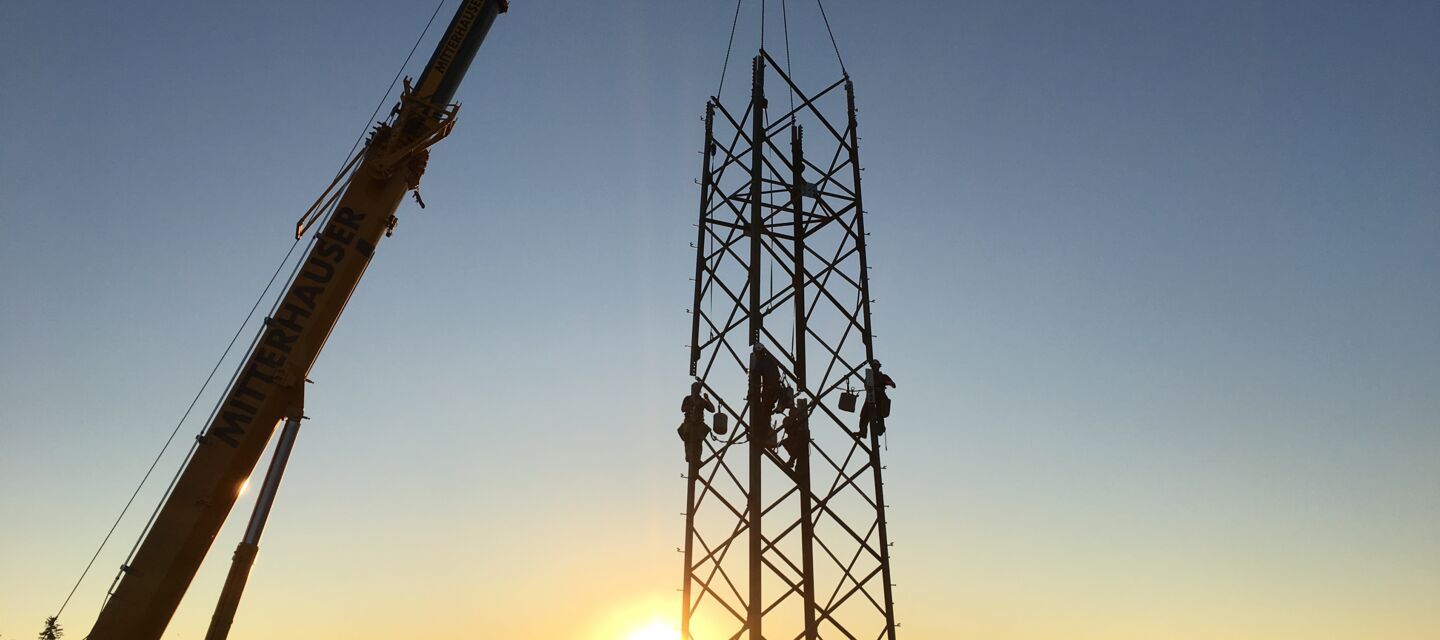 Mastmontage Mastmontage