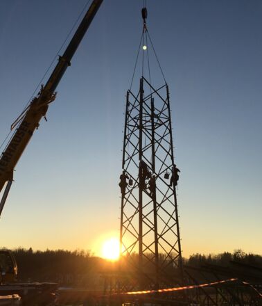 Mastmontage Mastmontage