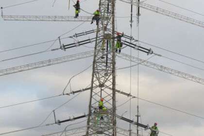 1:1 Seiltausch 220 kV Ltg. Tauern - Wei&szlig;enbach, System 221/222
