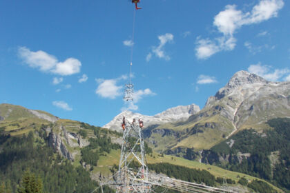 Leitungssanierung San Bernardino Etappe 2015 Los 3, 400 kV Soazza - Sils i.D.