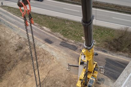 110-kV Leitung Plattling &ndash; Gr&uuml;belhof, Nr. O54