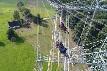 110- 220- 380-kV Ltg. Westerkappeln &ndash; L&uuml;stringen