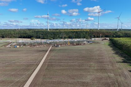 Leitungseinbindung 110 kV Leitung UW Kettlasbrunn Süd Leitungseinbindung 110 kV Leitung UW Kettlasbrunn Süd