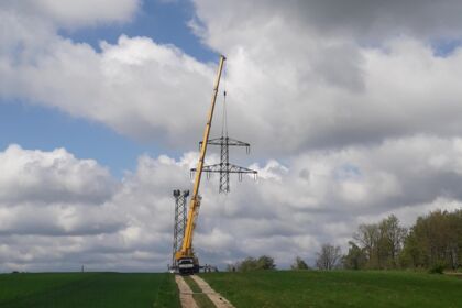 Neuerrichtung 110 kV Doppelleitung UW Gro&szlig; Gerungs &ndash; UW Gm&uuml;nd