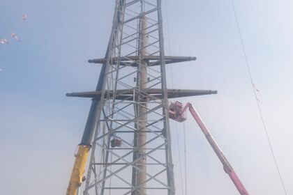 110-kV Leitung Plattling &ndash; Gr&uuml;belhof, Nr. O54