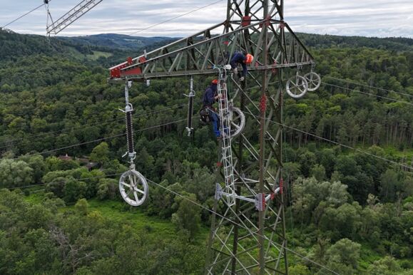 Ersatzneubau 110 kV DLtg. UW Krumau - UW Horn 