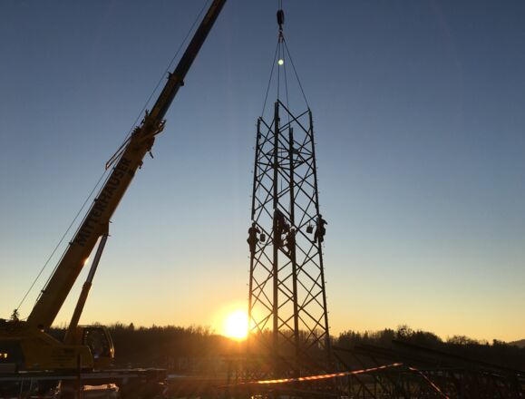 Mastmontage Mastmontage