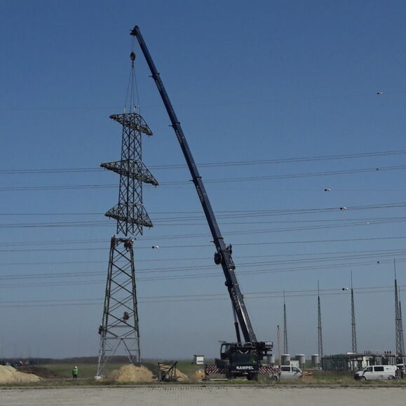 Neubau Leitungseinbindung 220 kV Ltg. UW Zurndorf, 245/246B