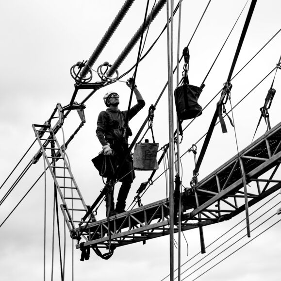 380-kV Ltg. Aschaffenburg &ndash; Bergrheinfeld, B87