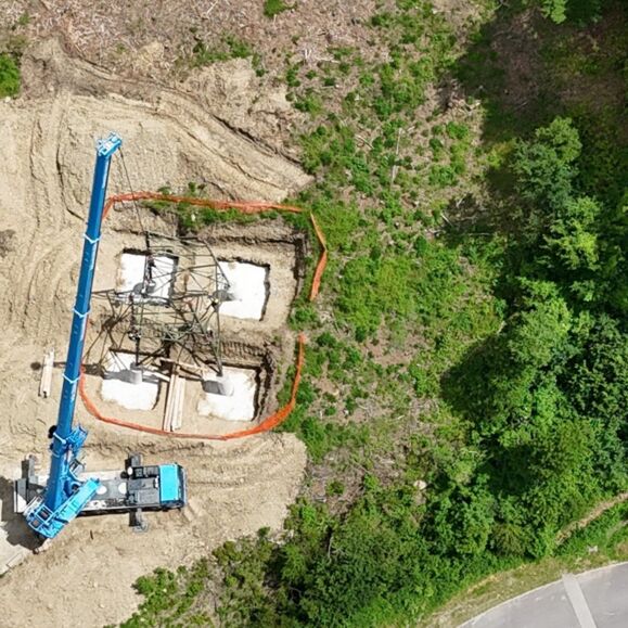 Ersatzneubau 110 kV DLtg. UW Krumau - UW Horn 