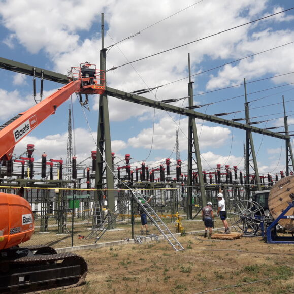 ARGE 110-kV Ltg. UW Peigarten - UW Poysdorf ARGE 110-kV Ltg. UW Peigarten - UW Poysdorf