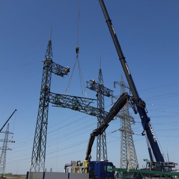 Neubau Leitungseinbindung 220 kV Ltg. UW Zurndorf, 245/246B Neubau Leitungseinbindung 220 kV Ltg. UW Zurndorf, 245/246B