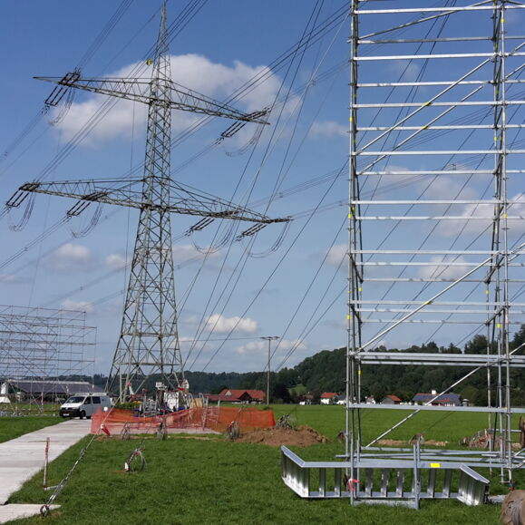 380- 110-kV Ltg. V&ouml;hringen &ndash; F&uuml;ssen, BL. 4543